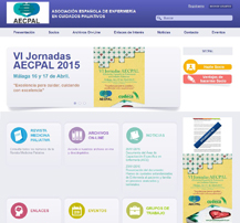 Nueva web de la Asociación Española de Enfermería en Cuidados Paliativos (AECPAL)