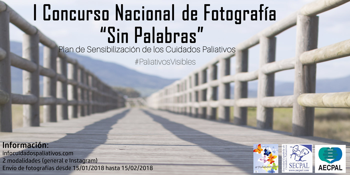 I Concurso de Fotografía #paliativosvisibles, primera acción del Plan de Sensibilización de los Cuidados Paliativos 2018