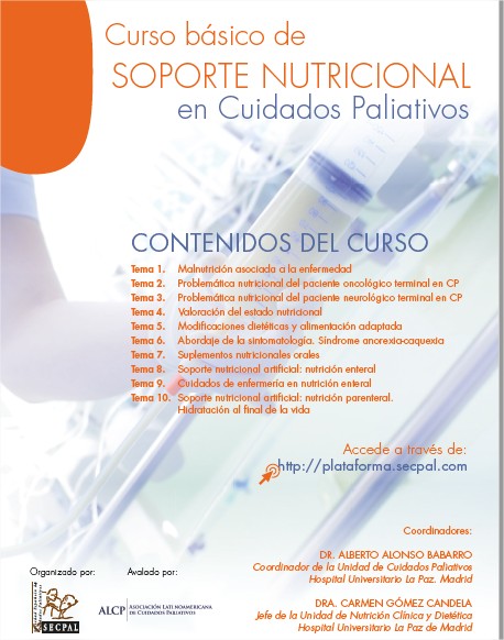 Curso Básico de Soporte Nutricional en Cuidados Paliativos