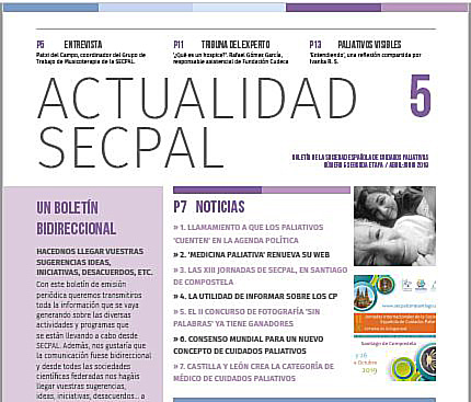 Disponible el número 5 del boletín ‘Actualidad SECPAL’