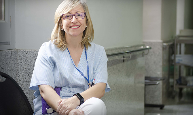 La enfermera Belén Martínez, nueva presidenta de la Asociación Madrileña de Cuidados Paliativos