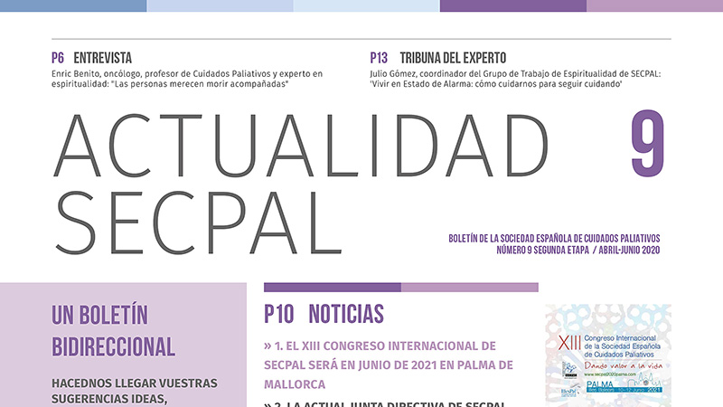 Disponible el número 9 del boletín ‘Actualidad SECPAL’