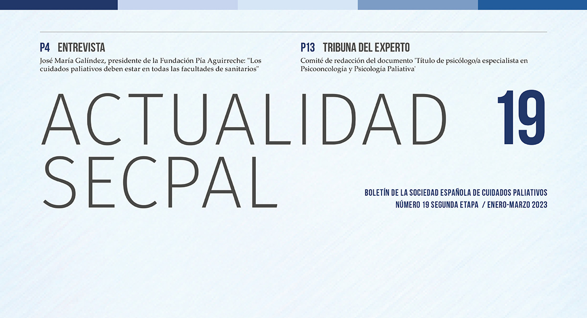 Disponible el número 19 de ‘Actualidad SECPAL’