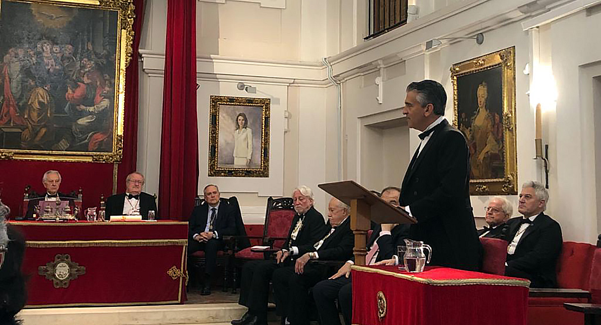 Jaime Boceta ingresa en la Real Academia de Medicina de Sevilla para ocupar el primer sillón de Medicina Paliativa del país