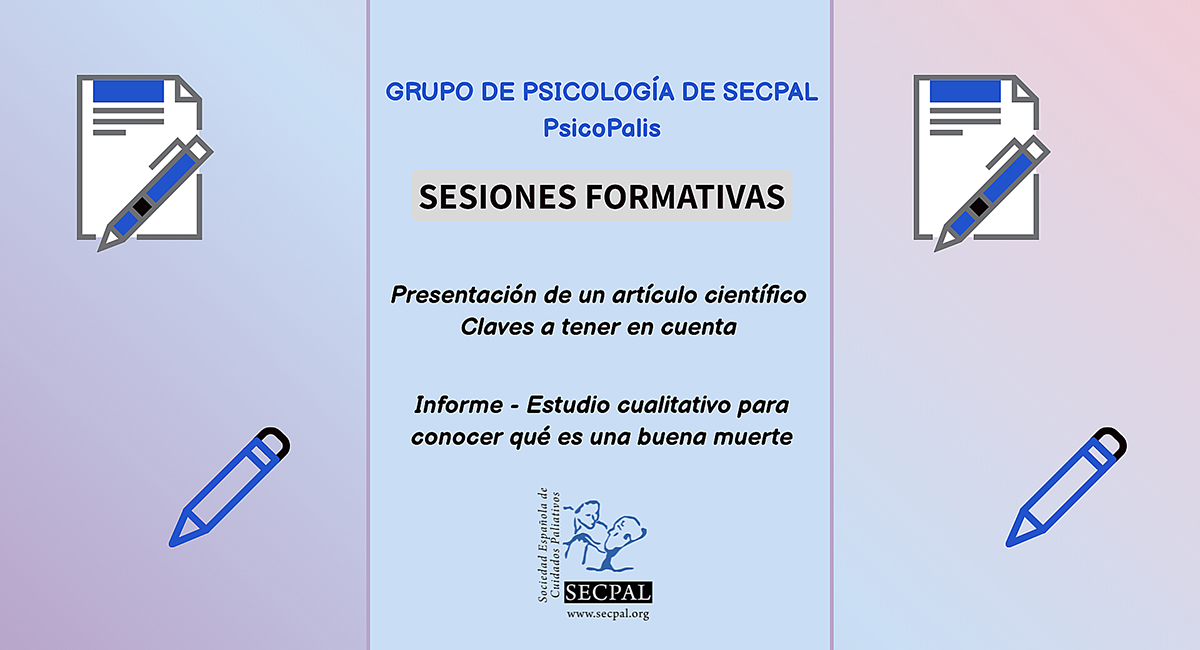 Disponible la última sesión formativa del Grupo PsicoPalis de SECPAL