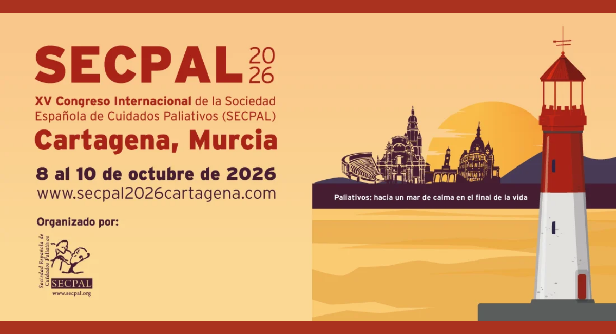 El XV Congreso Internacional de SECPAL combinará ciencia, innovación, humanismo y autocuidado para avanzar “hacia un mar en calma en el final de la vida”